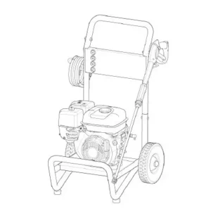 BRIGGS AND STRATTON Pressure Washer Model 020752-00 Image